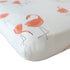 Baby Changing Pad Cover Set Muslin, Portable Contoured Diaper Change Pad Sheet for Boys and Girls by Vlokup, Flamingo...