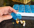 31 Day Monthly Pill Pod Organizer for Easy Medication Management - Stay on Track with Daily Vitamin Supplement Med Boxes, Ready for Travel...
