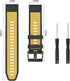 ISABAKE Sport Watch Bands for Fenix 5, Compatible with Fenix 7/Fenix 5 Plus/Fenix 6/Fenix 6 Pro/Forerunner 935/Forerunner 945/Approach S60/Quatix ...