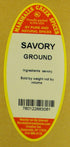Marshalls Creek Spices SAVORY GROUND 10 ounce XL ECO Friendly Kraft Stand-up Pouch. Premium Quailty...