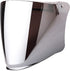 Flip Shield Visor for 3-Snap Motorcycle Half Open Face Helmets (Chrome Mirror)...