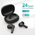 True Wireless Earbuds, Bluetooth 5.1 Active Noise Cancelling Headphones, Sliding Design Charging Case 500mAh, IPX4 Waterproof, Deep Bass Built-in ...