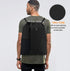 BeeGreen Black Drawstring Backpack Gym Bag For Men Women String Sports Backpack With Water Bottle Mesh Pockets And 2 Zippered Pocket Large Cinch S...