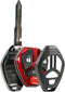 Key Fob Shell fits Mitsubishi Galant Eclipse Lancer Case & Pad (OUCG8D-620M-A)...