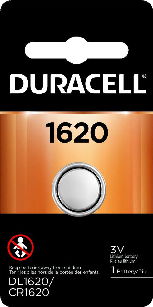 1620 3V Lithium Coin Battery - long lasting battery - 1 count...