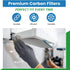 Replacement Carbon Pre/Post Filters for Holmes Air Purifiers - Compatible with Part AOR31 Filter I- Dims: 4-1/4 x 9-1/2 x 1/4 - (6-Pack)...