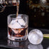 ROTTAY Ice Cube Trays (Set of 2), Sphere Ice Ball Maker with Lid & Large Square Ice Cube Maker for Whiskey, Cocktails and Homemade, Keep Drinks Ch...