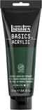 Liquitex BASICS Acrylic Paint, 250ml (8.5-oz) Tube, Hooker’s Green Hue Permanent...