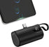 Mini Portable Charger 5000mAh, USB C Power Bank Charging Battery Pack, External Backup Phone Charger Compatible with iPhone 15, 15 Plus, 15 Pro Ma...