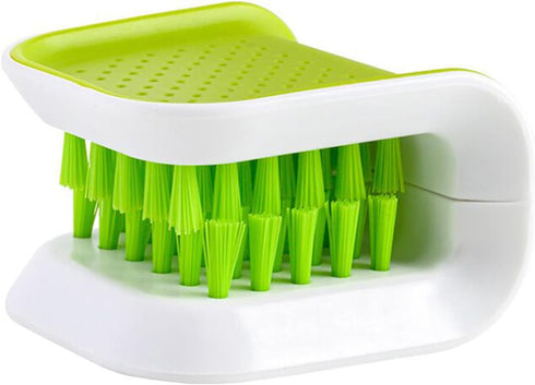 Blade Knife Cleaner Kitchen Washing Brush Chopsticks Cutlery Cleaning Brush Double-Sided Scrubber Multifunctional Knife Sponge...