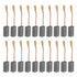 20pcs Replacement Carbon Brushes, Great Conductive Motor Carbon Brushes for Electric Motor Drill 5x8x16mm...