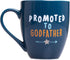 Pearhead Promoted to Godfather Mug, Godfather Proposal Gift, Godfather Keepsake, Best Godfather Gifts, Blue, 14 oz...