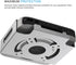 IFCASE Mac Mini M2 Mount, Heat Dissipation Design Anti-Scratch Behind Monitor, Under Desk, Wall Mount Stand for Mac Mini 2011 to 2023 M2 Pro, Comp...