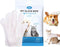 Pet Bath Wipes for Dogs and Cats 6 PCS?Dog wipes thickened material Cleaning Deodorizing Bathing Wipes Dog washing gloves Nourishing Grooming Fur?...