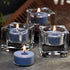 DEYBBY SoyWax Scented Tealight, 12 Pack Natural Fragrance Long Lasting Clear Cup Aromatherapy Candle Set, Smokeless& Long Lasting|for Gfit, Annive...