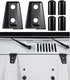 Hooke Road Black Hood Hinge Cover for 2007-2018 Jeep JK Wrangler & Unlimited - Pack of 2...