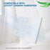40 Pack Humidifier Aroma Pads and Mineral Absorption Pads for LEVOIT LV600HH, LV600S, OasisMist450S - White Descaling Pads and Replacement Wicks F...