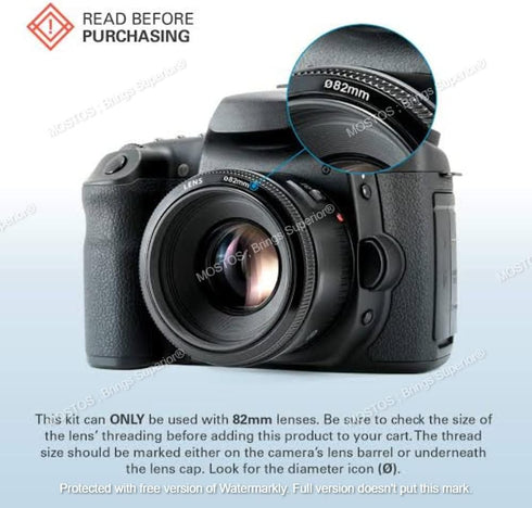 MOSTOS ; Brings Superior® - 82mm Lens Cap Cover Compatible with Sony FE 24-70mm f/2.8 GM Lens, Compatible with Sony FE 16-35mm f/2.8 GM Lens (Ø82 ...