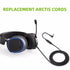 Saipomor Replacement 3.5 Male to Female Audio Cable Adapter Compatible with SteelSeries Arctis3 Arctis5 Arctis Nova3 Arctis7 Arctis Pro+ GameDAC A...