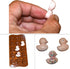 2-Pack 3D Bite-Sized Duck Chocolate Chip Silicone Baking Mold (15-Cavity) 100% Food-Garde, BPA-Free Candy Fondant, Dishwasher Safe, Oven Safe Cand...