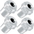 Car Battery Post Adapter: 4Pcs Side Post to Top Post Battery Adapter with 3/8" Female Thread...