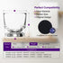 Replacement Charger Glass Cup Compatible with Philips Sonicare Diamondclean Electric Toothbrush, for HX9100 CBA1001 CBA2001 CBA3001 Charging Base ...