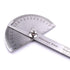 Atoplee Stainless Steel Protractor 0-180° Round Head Protractor - Angle Finder Craftsman Ruler Machinist Tool Ruler Adjustable Woodworking Angle M...