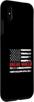 iPhone XS Max Bread Maker USA Flag Profession Retro Job Title Case...