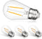 addlon LED Replacement Bulbs 2W S14 4 Pack Waterproof E26 Screw Base for Outdoor LED String Lights Shatterproof...
