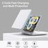 Wireless Charger for Samsung, 2 in 1 Wireless Charging Station Compatible with Samsung Galaxy Z Fold 6/5/4/3, Charger for Galaxy S24/S23/S22/Galax...