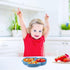 Vicloon Toddler Plates with Suction, Toddler Plates, 100% Food-Grade Silicone Divided Design, Non-Slip, Microwave and Dishwasher Safe...