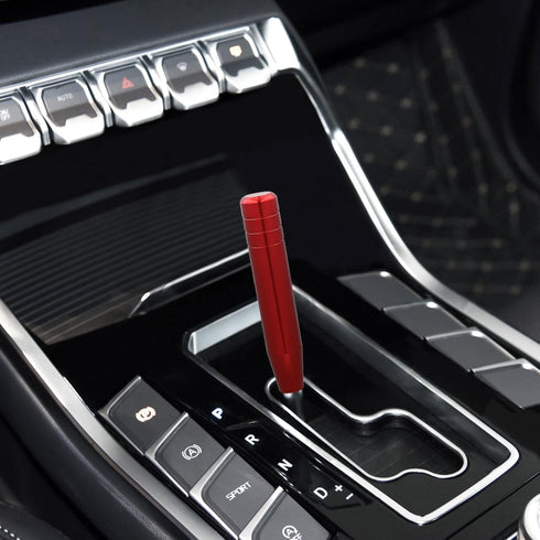 Long Shift Knob Weighted Aluminum Alloy Polished Metal Driving Handle Stick Gear Shifter Knobs Transmission Lever 7 inch Fit Most Cars Trucks SUV ...