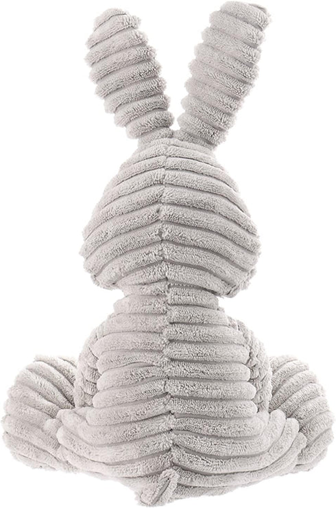 Apricot Lamb Toys Plush Corduroy Rabbit Bunny Stuffed Animal Soft Cuddly Perfect for Child ?Gray Bunny,8.5 Inches...