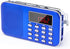 PRUNUS Mini Portable Radio AM FM Pocket Radio with MP3, LED Flashlight, Digital Radio Speaker Support Micro SD/TF Card/USB, Auto Scan Save, 1200mA...