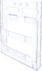 Deflecto Lit Loc Interlocking Magazine Holder, Clear, 11-1/4" x 9” x 1-1/4" (772001)...