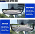 Car Wide-Angle Rearview Mirror, Thickened Anti-glare HD Car Rear View Mirror, Clear Tint Convex Mirror with Personalized Angel Design, Fits Most C...