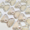 12PCS Luxury Pearl Rhinestone Bow Design Buttons Fashion Metal Buttons for Sewing Clothing DIY Decor (1.26" ×0.78")...