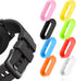 Multi-Color Smart Watch Security Bands, 16 Pack 20mm Silicone Fastener Rings Replacement Watch Band Fastener Secure Loops Rubber Watch Strap Conne...