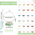 BENECREAT 24 PCS Acrylic Wine Glass Charm, Faux Gemstone Beaded Tassel Wine Glass Charm with Brass Wine Glass Charm Ring, For Wedding Receptions, ...