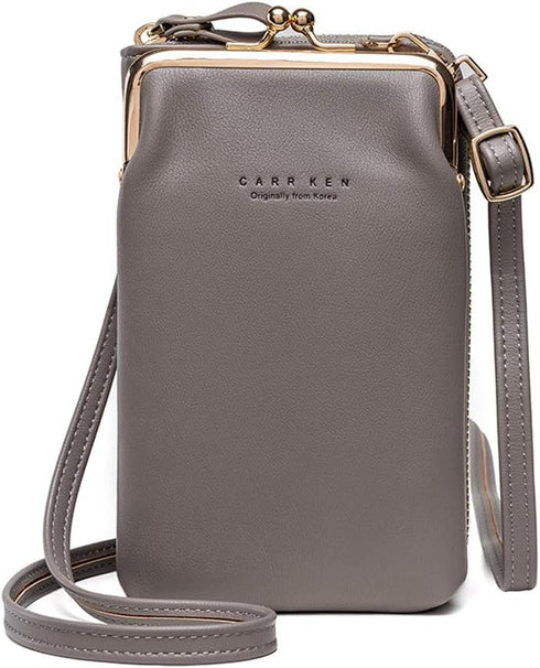 Small Crossbody Purse for Women,Cellphone Shoulder Bags Lightweight PU Leather RFID Blocking Wallet Credit Card Holder...