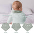Muslin Baby Drooling Bibs, 10PCS Baby Bandana Drool Bibs, Snap Muslin Cotton Baby Bibs for Girls, Boys, Baby Drool Bibs Anti-Penetration, Strong W...