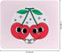 Funky Cherry Personalized Pink Mouse Pads,Cherry Print Design,Small Mouse Pads for Desk Home Office Gaming Working,Home Decor Accessories Office S...