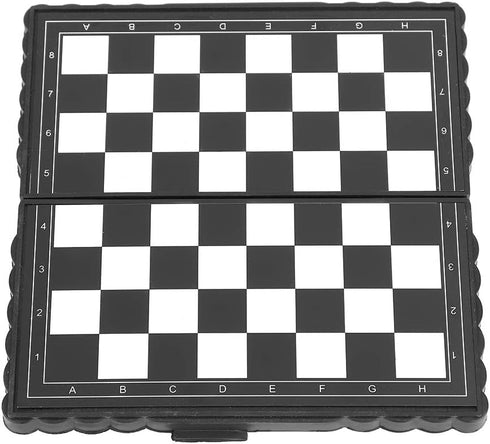 sjlerst Chess, Portable Chessboard Chess Board Game Magnetic Chess Set, for Party Family Activities...
