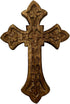 Iconsgr Handmade Wooden Holy Orthodox Religious Wood Carved Wall Cross Christ Crucifix Athos 85...