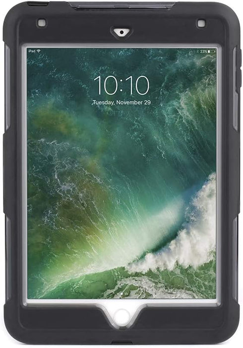 Griffin, iPad Mini 4 Rugged Case, Survivor Extreme with Stand, 10ft Drop Protection, Black/Clear...