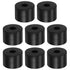 8pcs Rubber Spacer 1.57 Inch OD 0.47 Inch ID 1.2 Inch Thick Neoprene Round Anti Vibration Isolation Pads Isolator Rubber Washers Bushings for Home...