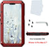 Marrkey for iPhone 13 Pro Max Case,360 Full Body Protective Heavy Duty Shockproof Tough Armour Aluminum Alloy Metal Case with Silicone Built-in Sc...