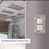Home Wall Plate 1 Gang Single Duplex Outlet Decorative Electrical Receptacle Cover Modern Abstract Switch Plate Cover for Kitchen Home Decor White...