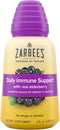 Zarbee''s Liquid Daily Immune Support, High Concentrate Liquid, with Real Elderberry Vitamin C & Zinc, Black Elderberry Flavor, For Daytime Use, 8...