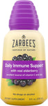 Zarbee''s Liquid Daily Immune Support, High Concentrate Liquid, with Real Elderberry Vitamin C & Zinc, Black Elderberry Flavor, For Daytime Use, 8...